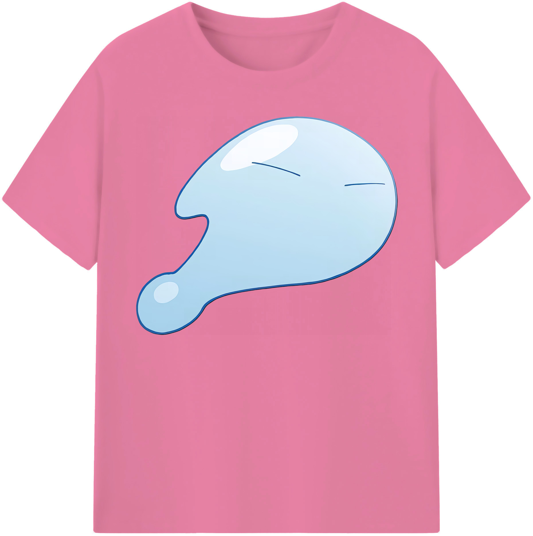 （画像用） 転スラ Regarding Reincarnated to Slime 綿100％半袖Tシャツ（フロントプリント）